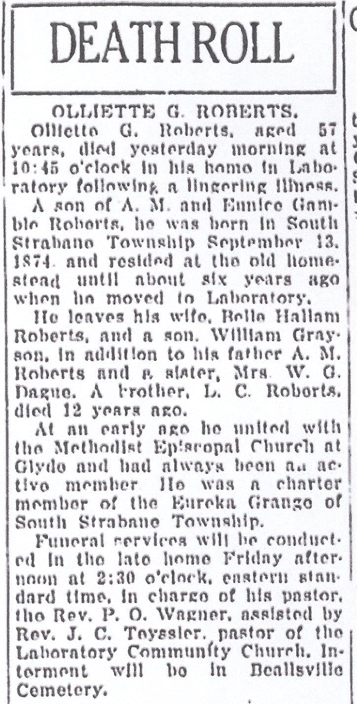 Olliette G. Roberts